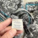 Title Nine Women’s Wool Blend Pull Over Sweater 1/4 Zip Outdoor Floral Print M Photo 7