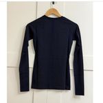 FIGS Salta Seamless Longsleeve Underscrub in Navy, Size XXS Photo 6