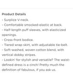 Old Navy Waist-Defined Striped Tie-Belt Midi Wrap Dress NEW Plus Size 4X Photo 6