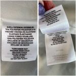 Anne Klein Anne‎ Klein Cream Black Lilly White Colorblock Long Trench Coat Sz XS NWT Photo 9