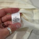 Ophelia Roe NWT Romantic Tiered Ruffle Long Sleeve Dress Women's Size 1X Cream Photo 8