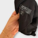 BCBG Max Azria Collection Black Slip Midi Dress – Size 12 (Made in USA) Photo 3