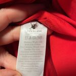 Everlane  The Easy Button-Front Red A-Line Skirt, Size M Photo 13