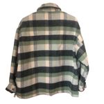ZARA Plaid Flannel Oversized Blogger Influencer Fave Womens Shacket Large Photo 4
