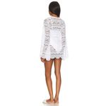 PQ Swim Noah Lace Tunic Cover Up Water Lily Womens Size XS/S White Photo 5