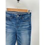 White House | Black Market WHBM MediuM Wash The Skinny High Rise Denim Jeans Cotton Blend Stretch Women 0 Photo 3