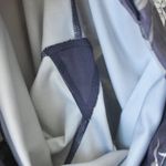 JoyLab  Dark Muted Purple Floral Athletic Performance Leggings Pocket Small Photo 6