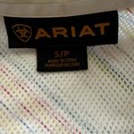 Ariat  Womens Maureen Pearl Snap Stripe Western Shirt White Multi Small Ranch Photo 5