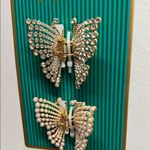 Piper K | Gem & Pearl Butterfly Hair Clips ✨ Gold Photo 2