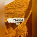 Madewell Mustard Camisole Relaxed Backless Top Size4 Photo 2
