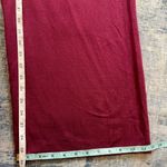 Anne Klein Merlot Wine Red Cotton Cashmere Elastic Waist Pants Size 3X Photo 8