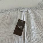J.Jill Women's White Striped Shorts Size Large 100% Cotton Vacay Resort Preppy Photo 5
