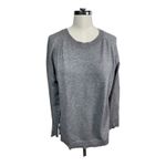 The Nines Gray Crewneck Pullover Lightweight Knit Sweater Women's‎ Size M Size M Photo 1