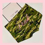 PINK - Victoria's Secret 2/$25 PINK VICTORIA’S SECRET No Show Boyshort Smooth Camo “PINK” Graphic Medium Photo 5