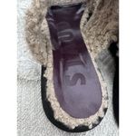 STAUD SIESTA SANDAL COLOR DOE SHERPA TRIM/FOOTBED WOMENS SHOES EU 40 Photo 3