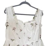 Cider  Romance Me Mini Floral White Bubble Hem Dress - Size Large NEW Photo 1