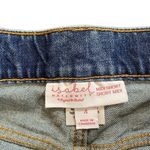 Isabel Maternity by Ingrid & Isabel stretch bands midi short jean shorts size 4 Blue Photo 5