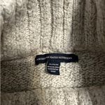 American Eagle Cropped Mock Turtleneck Sweater Women's Size Medium Neutral Photo 3