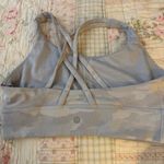 Lululemon Women's Blue Camouflage Sports Bra Photo 1