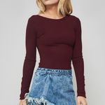 Prómesa Ruffle Trim Denim Skirt Photo 3