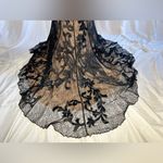 Jovani  Gorgeous Black and Tan Strapless Gown | 6 Photo 6