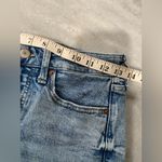 Old Navy  Size 0 Distressed High Waist OG Straight Cotton Denim Jeanz Photo 7