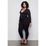 Good American  Good Legs Crop Skinny Jeans in Black Plus Size 22 NWT Photo 8