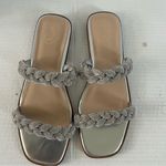 Sam Edelman Inette Metalllic Silver Slide Sandal Size 8M 💛 Photo 7