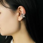 E.M. Star Single Ear Cuff Silver 925 2303 Photo 3