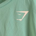 Gymshark Aqua Teal Sleeveless Cropped Athletic Tank Top Women's XL Photo 2