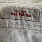 Lucky Brand 90s Loose High Rise Crop Jeans Womens Size 10/30 White Ivory Denim Photo 5