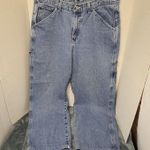 Tommy Hilfiger Vintage  Jeans Women's Size 14 Wide Leg Carpenter Jeans Y2K Photo 0