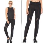 Free People Movement Wine Mesh Lira Leggings Small Photo 1