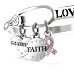 Brighton  Power of Pink Collectible Silver Bangle Bracelet with Collectible Tin Photo 8