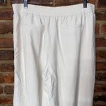 Coldwater Creek Beige Cream Natural Fit Silk Linen Pants Women's Size XL Photo 4