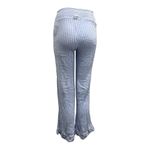 Billabong Pants Women’s Size Small Blue Striped BohoY2K InspiredFlare Leggings Photo 1