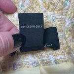 Trenz Petite Pastel Yellow Tweed Ruffle Blazer 3/4 Bell Sleeve PXL Spring Easter Size undefined Photo 6