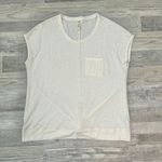 Kuhl  Ivory Brisa Twist Short Sleeve Women's Knit Top O4 Photo 2