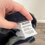 Hudson Jeans [Hudson] Nico Mid Rise Ankle Skinny Jeans Dark Wash Ripped Knee Distressed Sz 29 Photo 9