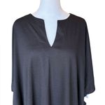 Natori N  Poncho Top Black Oasis New With Tags Womens Size XL Photo 4