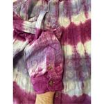 Anthropologie NWT Pilcro Collared Janesse Tie-Dye Buttondown Blouse Size S Photo 3