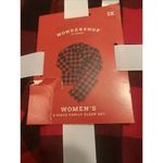 Wondershop Women's Plaid Flannel 2 Piece Pajama Pant Set Pants & Top Red Black Size 3X Photo 3