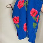Flynn Skye Floral Cutout Sleeveless Rosalie Blue Pink Jumpsuit size Small Photo 11