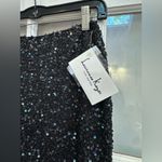 Laurence Kazar Vintage  80’s 90’s Black & Silver Sequin Pencil Skirt Size S NWT Photo 1
