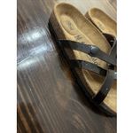 Birkenstock Betula Vinja Sandals 42 11 Women Black Soft Leather Slide Flip Flop Photo 4