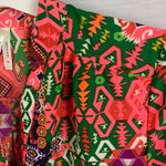 Truth NYC loose fit dress roll tab sleeves multicolor women’s Size Medium Photo 4