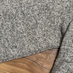 Pink Clover  Luna Patch Knit Top Gray/Brown Women's XXL Light‎ Sweater Buttons Photo 2