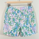 Lilly Pulitzer Women Resort White Just a Pinch 100% Linen Aldora Shorts Size 2 Photo 8