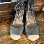 Vionic  Calypso Pewter Lace‎ Up Wedges Size 7 Photo 2