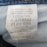 1990s Vintage Chic High Rise Straight Leg Tapered Mom Jeans Size 6 26" Photo 3